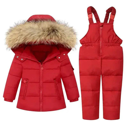 Kids Down Jacket Set True To Size Warm Winter - ToylandEU™