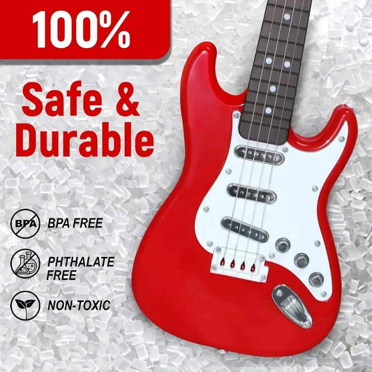 Kids Electric Guitar Toy Portable Multifunctional Design - ToylandEU™