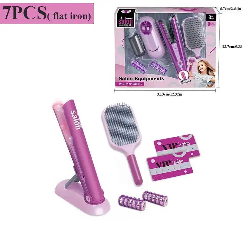 Kids Hair Makeup Set Pretend Play CE Certified Safe - ToylandEU
