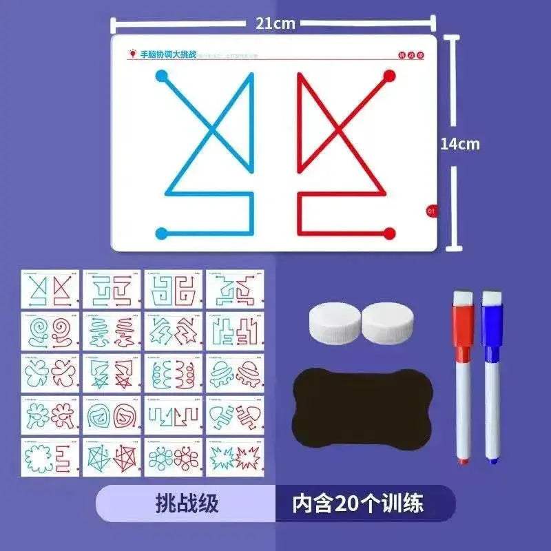 Kids Left Right Brain Development Puzzle Toy for Motor Skills - ToylandEU
