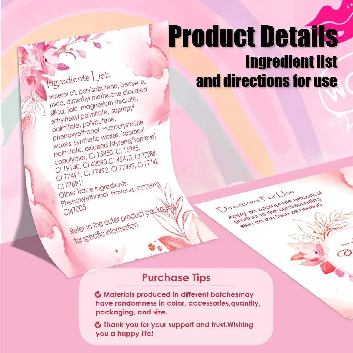 Kids Makeup Box With Mirror For Safe Washable Pretend Play - ToylandEU