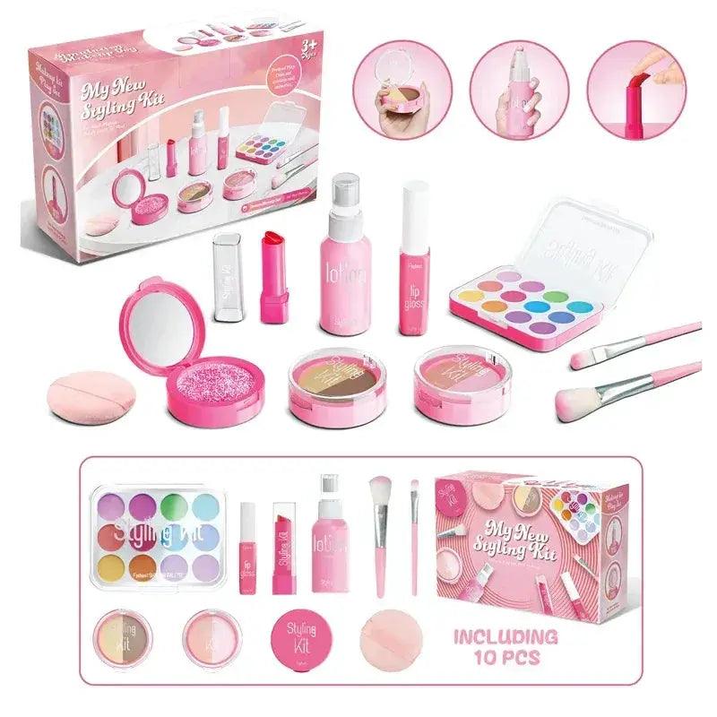 Kids Makeup Toy Set Cosmetic Bag Playset CE Certified - ToylandEU™