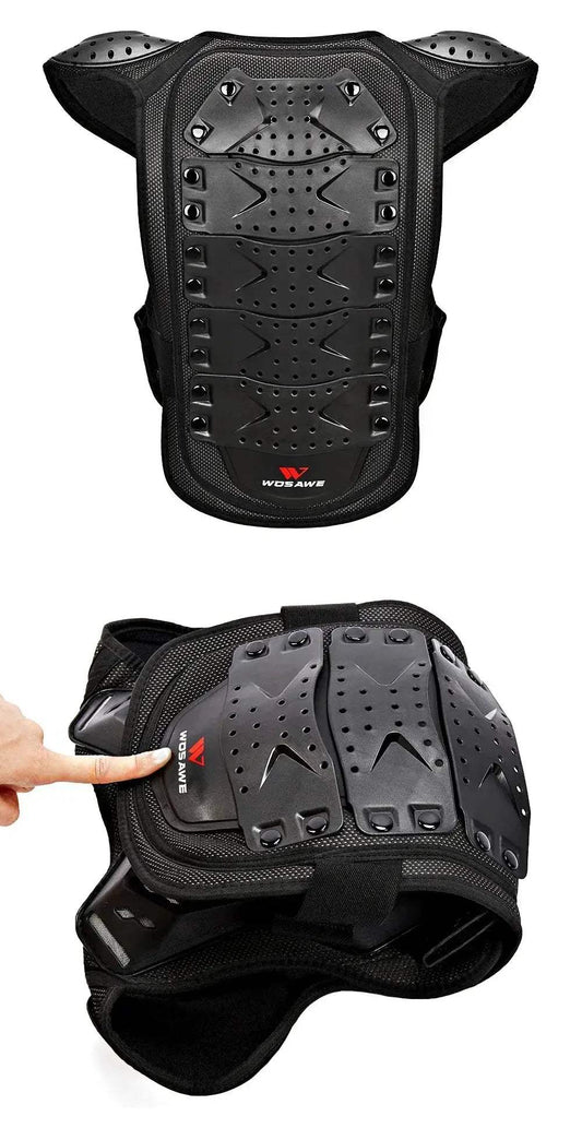Kids Motocross Chest Protector With Drop Resistant Back - ToylandEU™