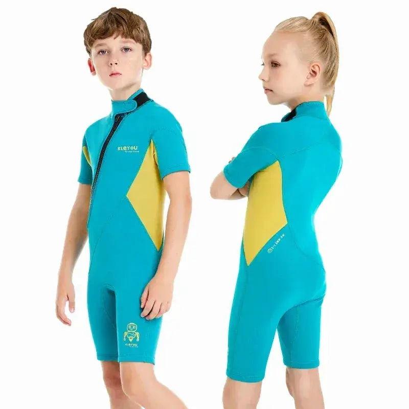 Kids Neoprene Wetsuit Durable 2mm Shorty For Surfing - ToylandEU™