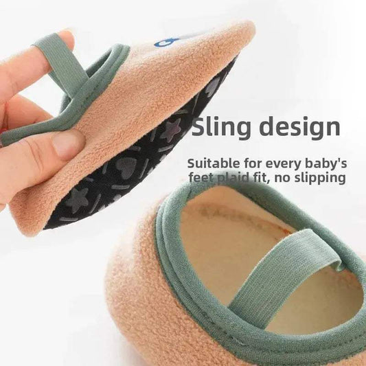 Kids Non Slip Fleece Indoor Floor Socks Anti Slip - ToylandEU™
