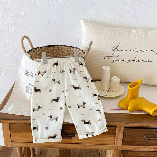 Kids Plaid Pants Elastic Waist Unisex|Zhejiang Choice - ToylandEU™