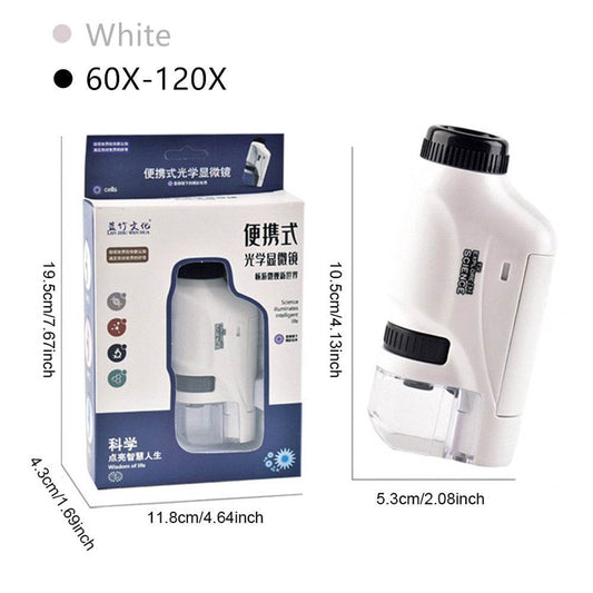 Kids Portable LED Microscope Kit - Perfect for Young Explorers! - ToylandEU