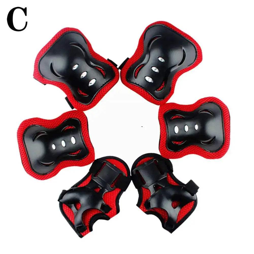Kids Protective Gear Set Knee Elbow Pads And Wrist Guards - ToylandEU