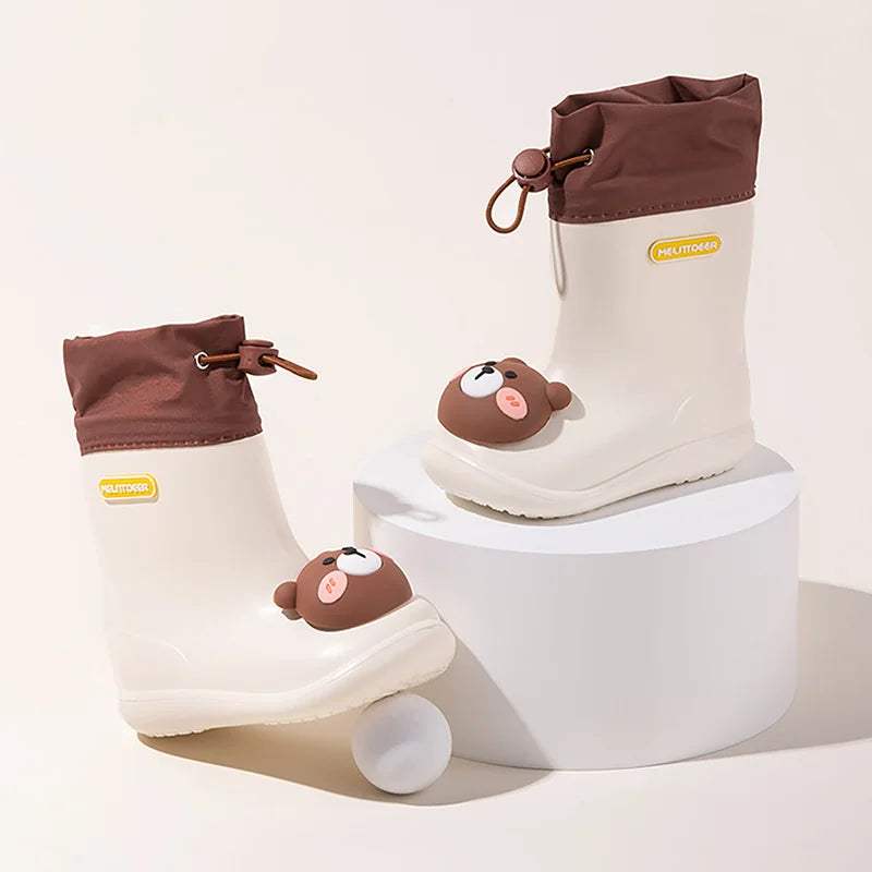 Kids Rain Boots For Toddlers Waterproof Lace-Up | Toylandeu