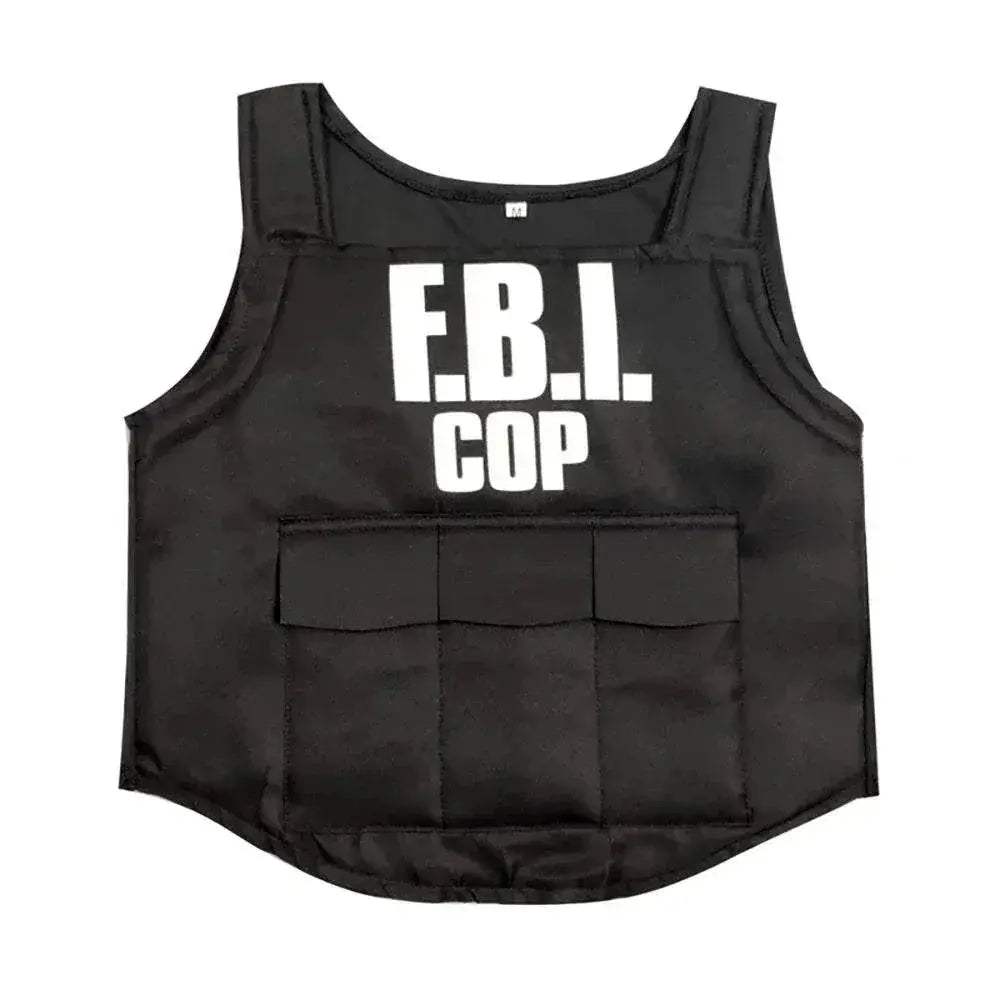 Kids SWAT Team Costume Set with Bulletproof Vest & Helmet for Fun Adventures - ToylandEU™