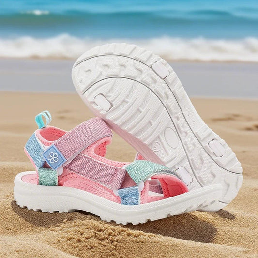Kids Sandals | Breathable Pink Non Slip | Toylandeu™