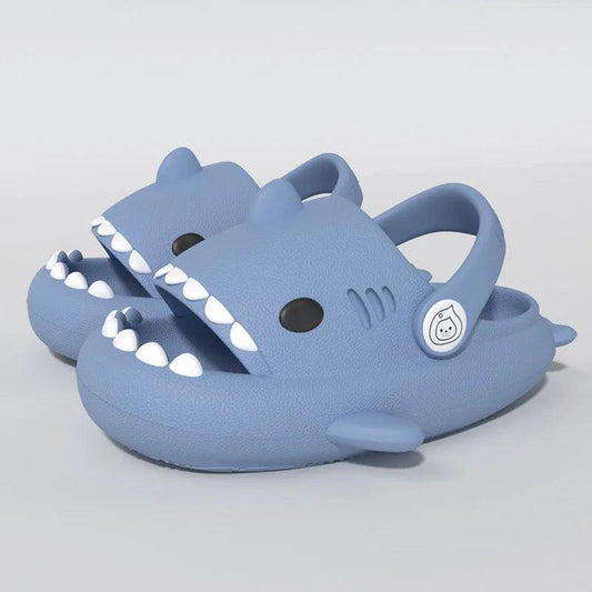 Kids Sandals | Cartoon Shark Design | Toylandeu™