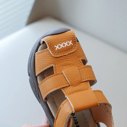 Kids Sandals | PU Leather Anti Slip | Toylandeu™