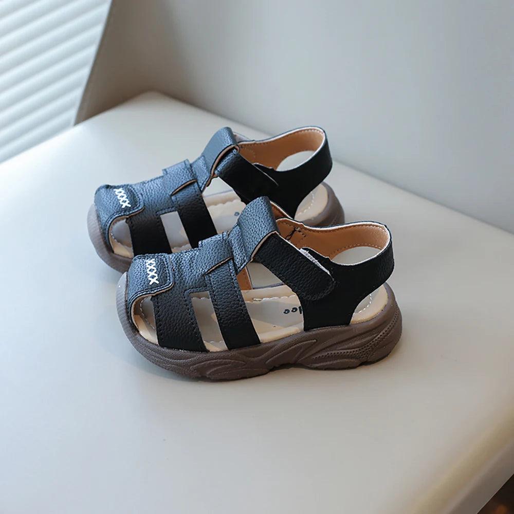 Kids Sandals | PU Leather Anti Slip | Toylandeu™