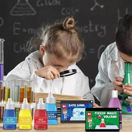 Kids Science Experiments Kid Science Chemistry Kit STEM Set - ToylandEU