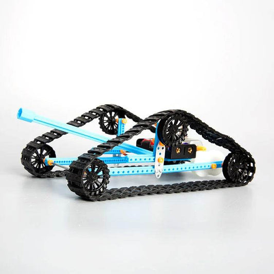 Kids Science Toys DIY STEM Technological Physics Learning Kit All-terrain Track Vehicle Educational Aids - ToylandEU