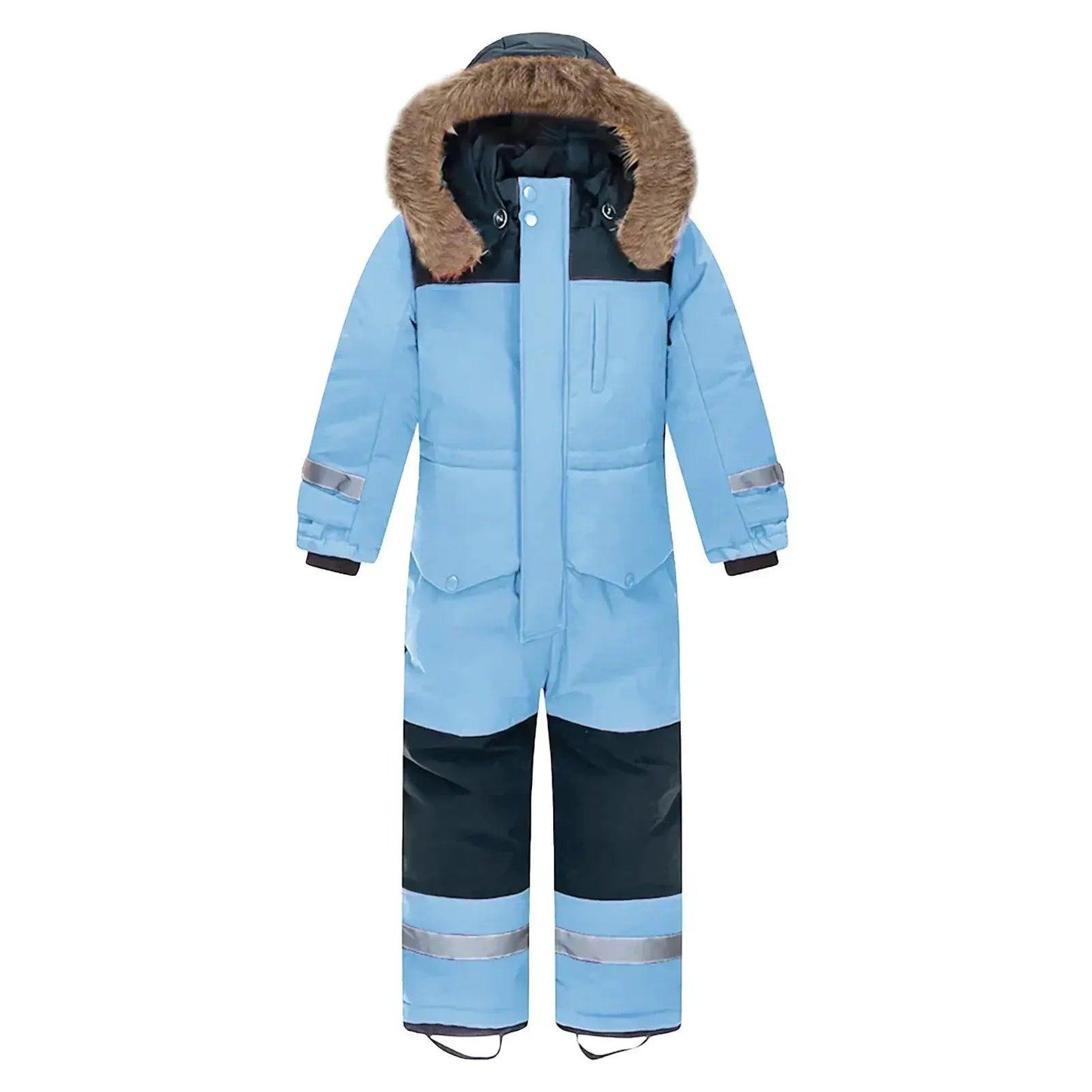 Kids Ski Jumpsuit Windproof Warm Snow Gear - ToylandEU™