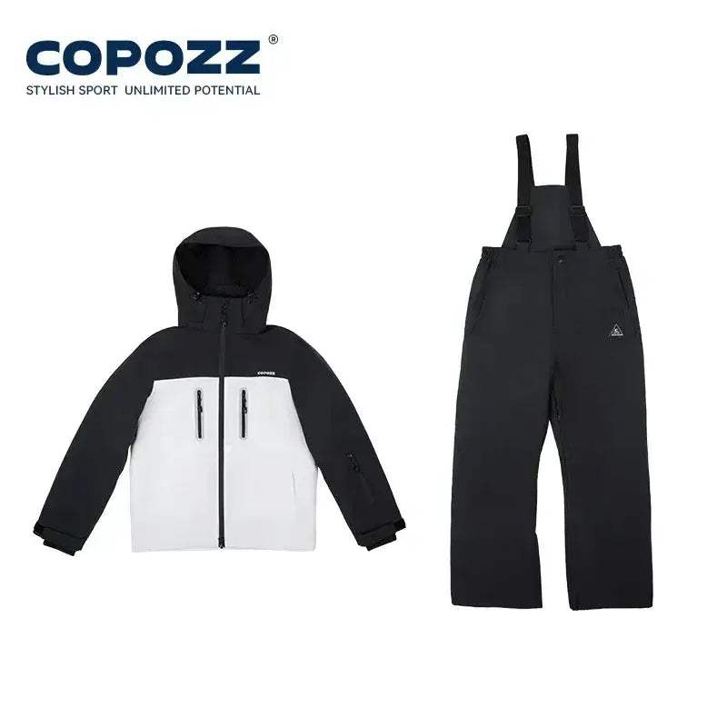 Kids Ski Pants All In One Windproof Waterproof Overalls - ToylandEU