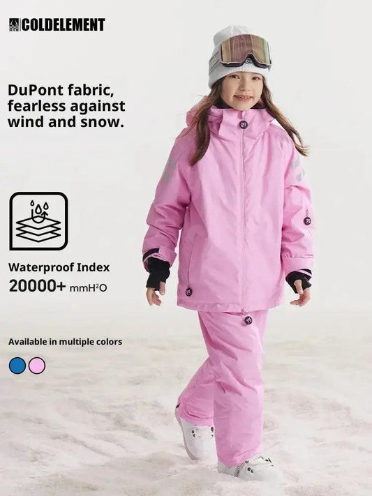 Kids Ski Suits For Boys And Girls Warm Outdoor Snowwear - ToylandEU™