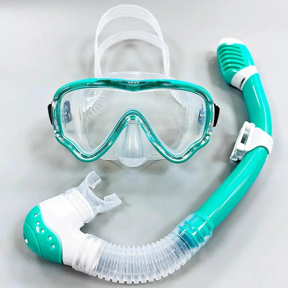 Kids Snorkel Mask Set With Anti Fog Panoramic View - ToylandEU™