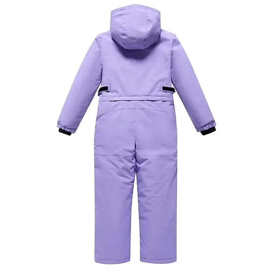 Kids Snowboarding Suit One Piece Hooded Warm Skiwear - ToylandEU™