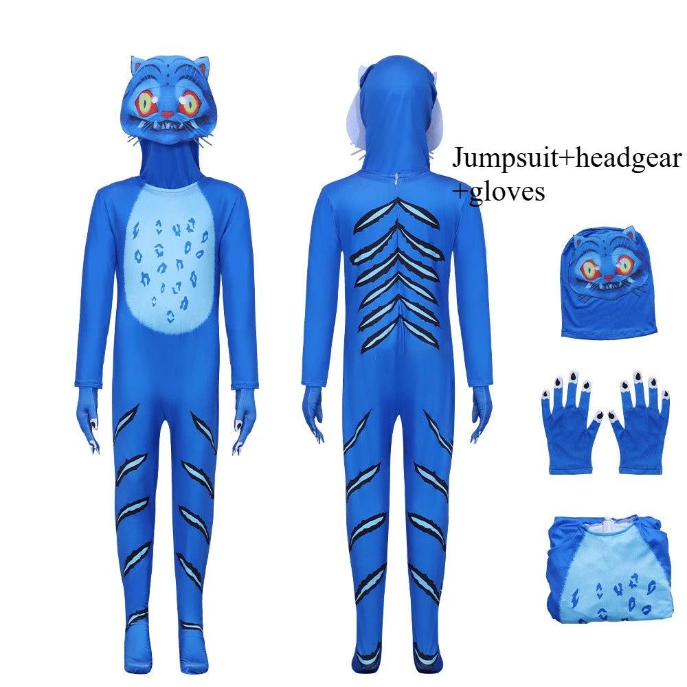 Kids Tiger Costume | Derpy Tiger Style | Toylandeu™