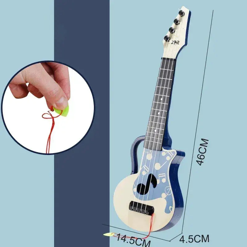 Kids Ukulele Toy For Beginners Educational Musical Instrument Gift - ToylandEU