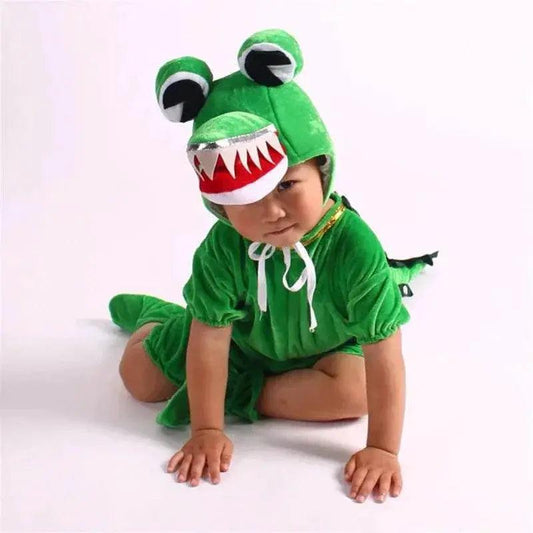 Kids' Unisex Dinosaur Hoodie Costume - Perfect for Halloween Fun! - ToylandEU™