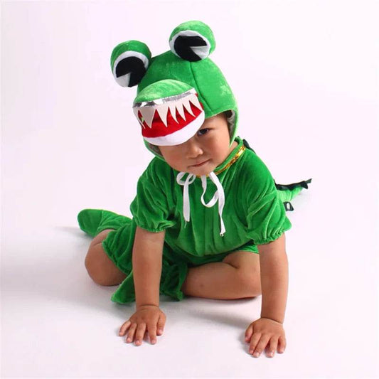 Kids' Unisex Dinosaur Hoodie Costume - Perfect for Halloween Fun! - ToylandEU