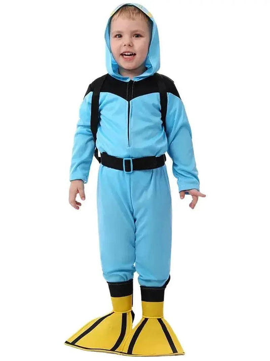 Kids Unisex Scuba Diver Costume - Perfect for Halloween & Parties! - ToylandEU™