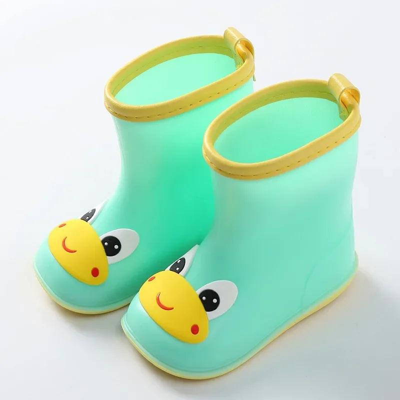 Kids Waterproof Rain Boots | Lightweight Slip On | Toylandeu