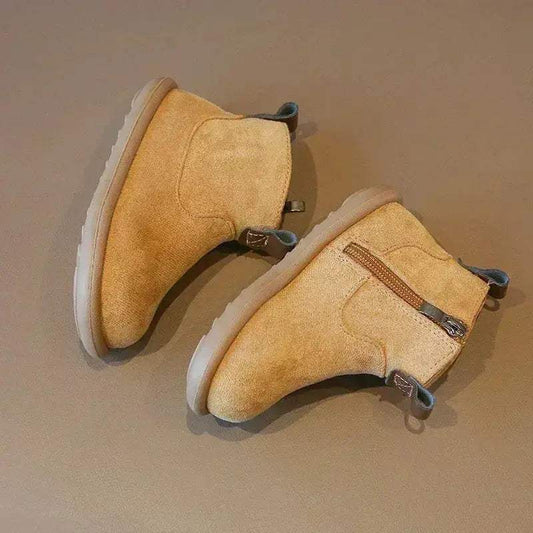 Kids Winter Boots Anti Slip Suede With Plush - ToylandEU™