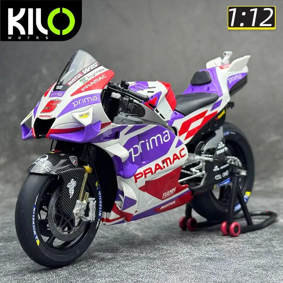 Kiloworks Diecast Motorcycle Model Premium GP23 GP24 - ToylandEU™