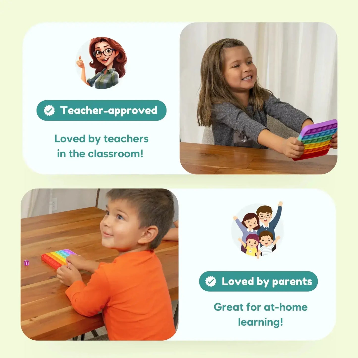 Kindergarten Learning Bundle For Strong Readers And Confident Learners - The Fidget Games