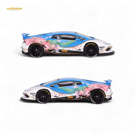 Lamborghini Huracan LP610 Diecast Model Hatsune Blue - ToylandEU™