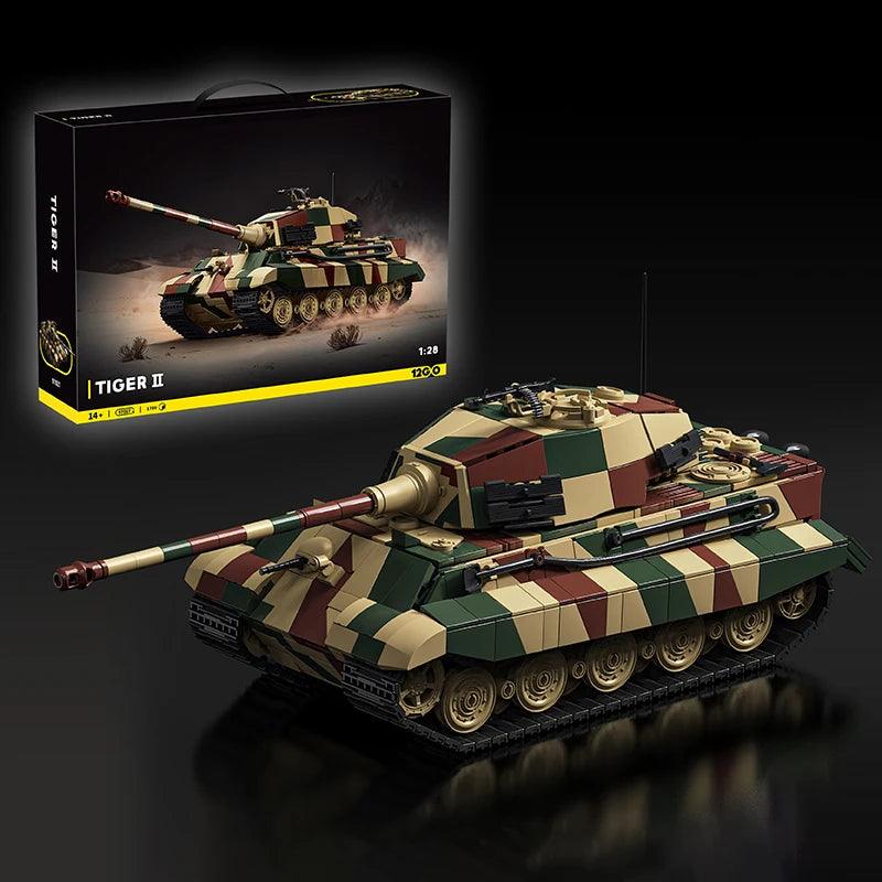 King Tiger Tank | 1780 Pcs Lego Compatible | Toylandeu™