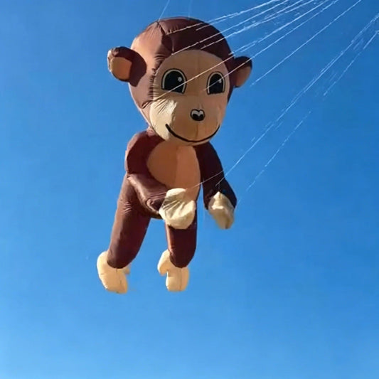 Kite | 3.5m Cheering Monkey Design | Toylandeu™