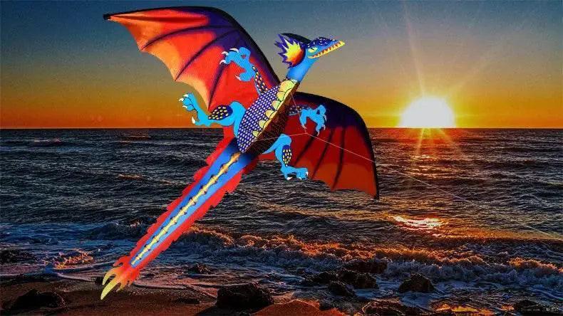 New High Quality Classical Dragon Kite 140cm x 120cm - ToylandEU™