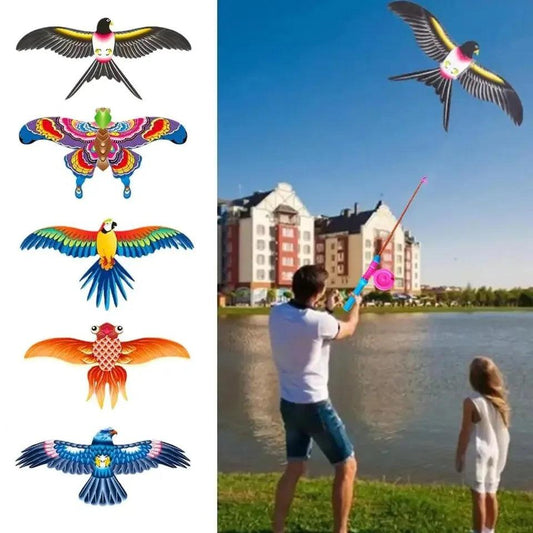 Kite Foldable Kids Outdoor | Animal Shapes | Toylandeu™