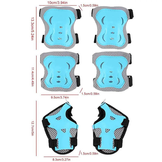 Knee Elbow Pads Kids Protective Gear Set Durable - ToylandEU™