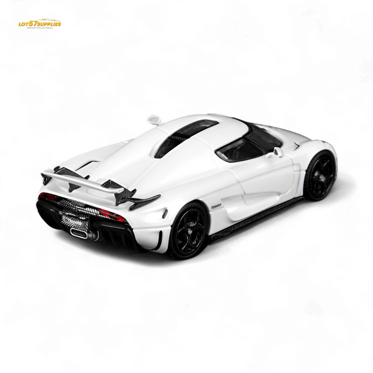 Koenigsegg Regera Diecast | 1:64 Scale Pearl White | Toylandeu™