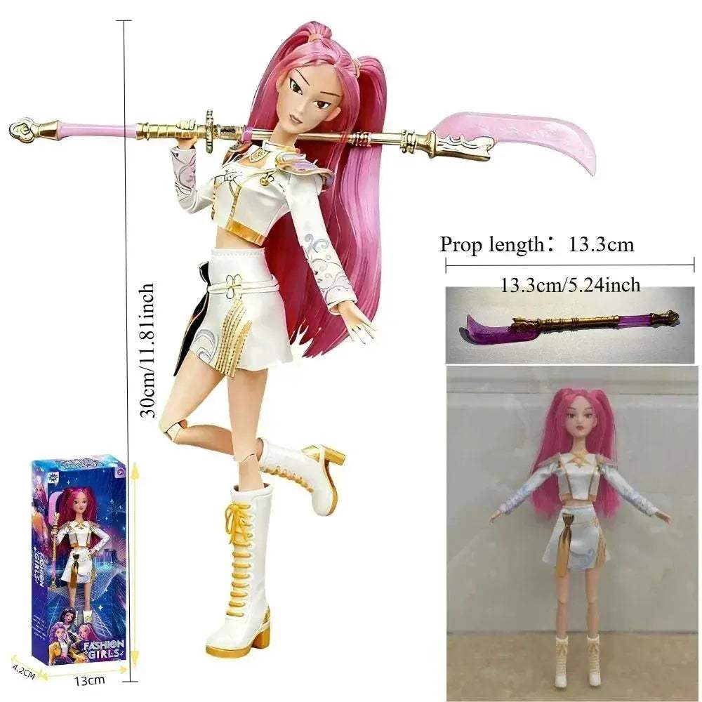 Kpop Demon Hunters Action Figure Dolls 3 Pack Collectible - ToylandEU