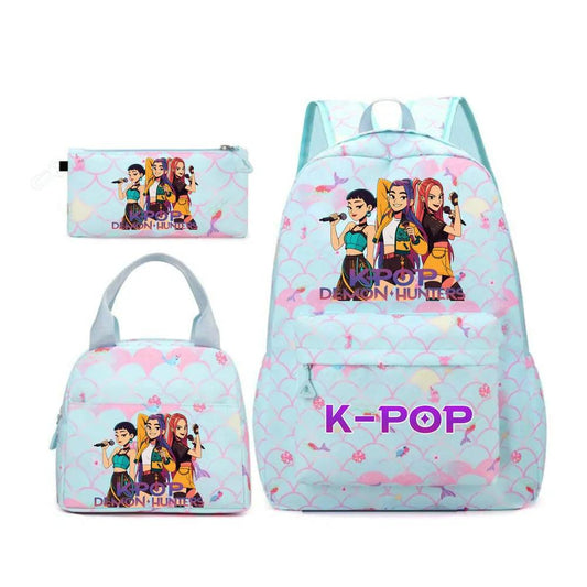 Kpop Demon Hunters Backpack | 32L Air Cushion | Toylandeu