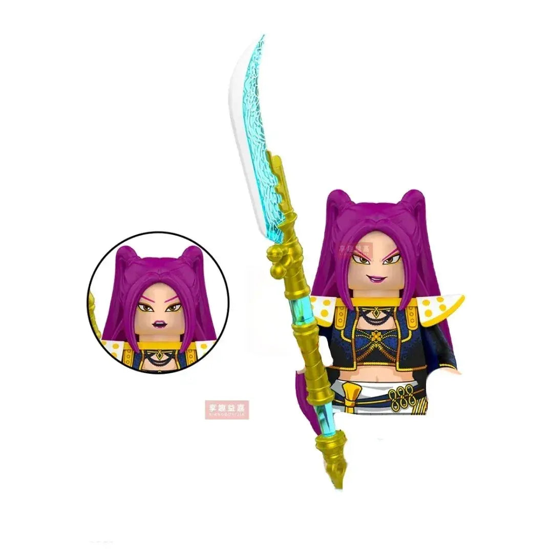 Kpop Demon Hunters Mini Action Figures Building Blocks Desk Decor - ToylandEU