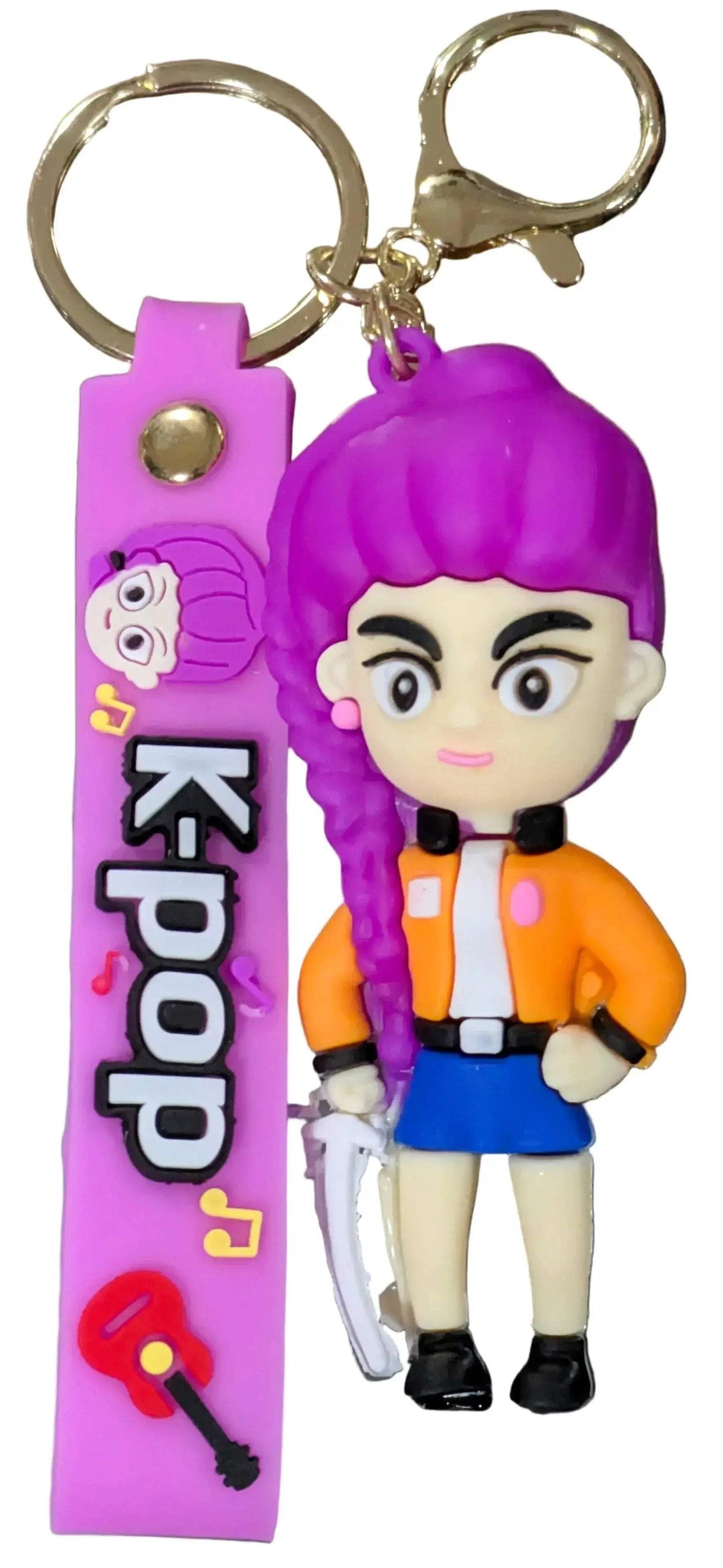 Kpop Keychain With Adorable Rumi Mini Figure Collectible - ToylandEU