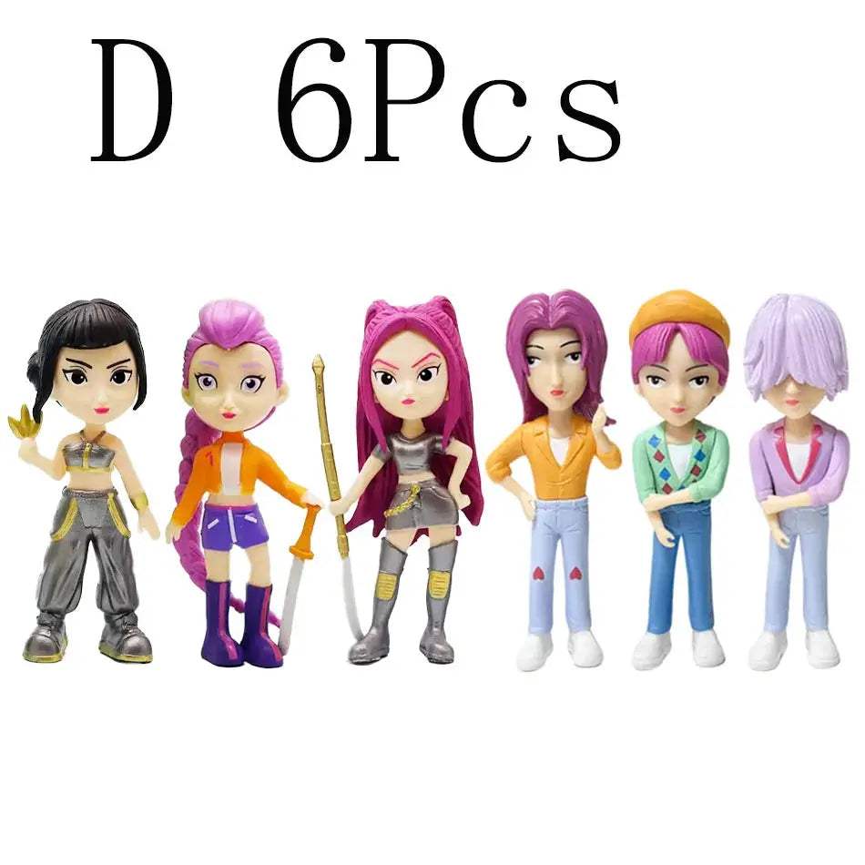 Kpops Demon Hunters Anime Figure PVC Collectible - ToylandEU™