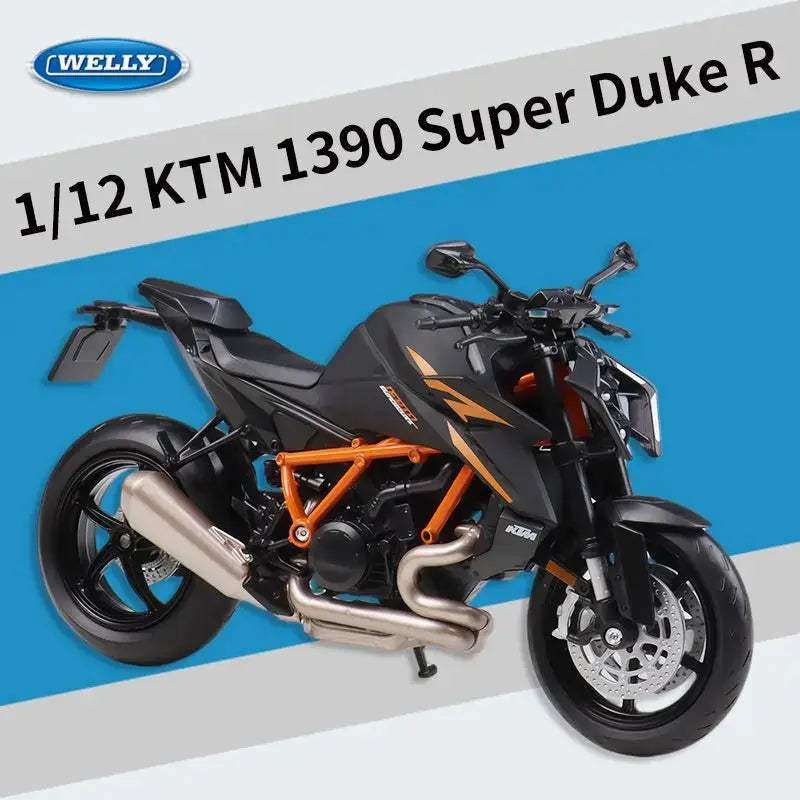 Ktm 1390 Super Duke R Diecast Motorcycle Model Collectible - ToylandEU