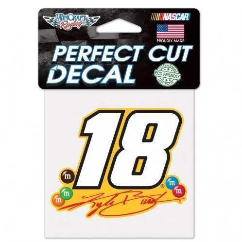 Kyle Busch 4x4 Perfect Cut Color Decal Outdoor Vinyl - ToylandEU™