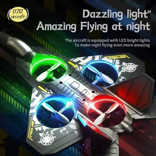 L0712 RC Plane 2.4G Remote Control Aircraft Glider for Kids - ToylandEU