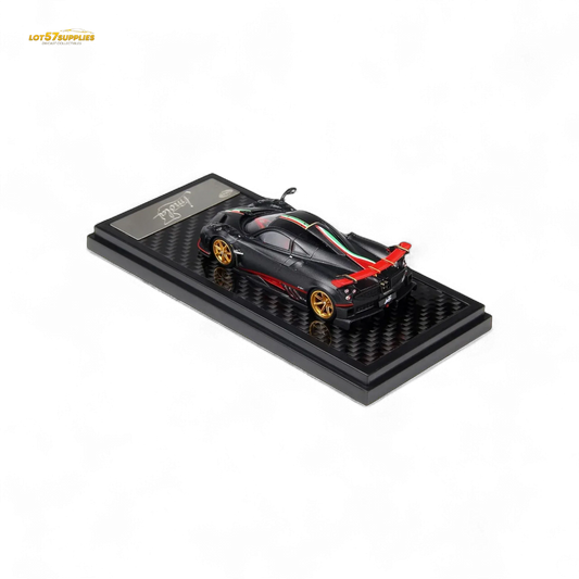 LCD Pagani Imola Diecast OneToSixtyFour Matte Black Model Limited Preorder - ToylandEU